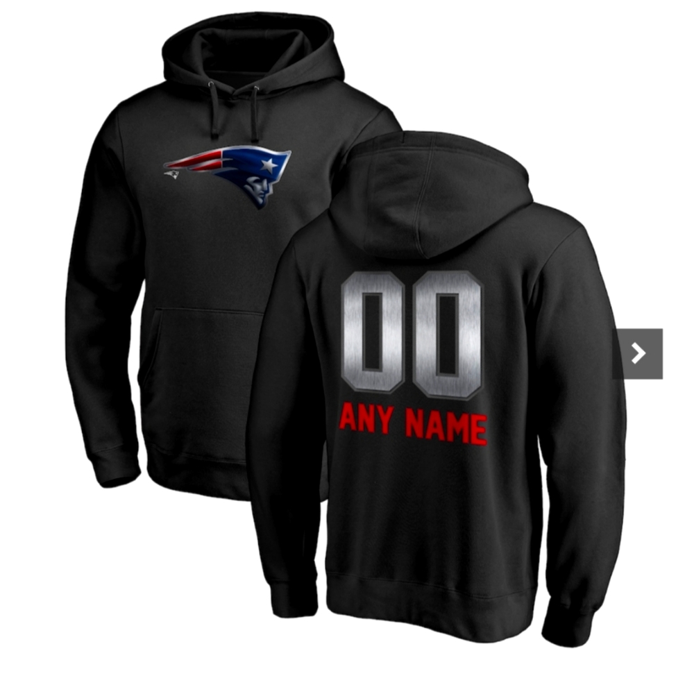 Xl NFL Patriots midnight black hoodie